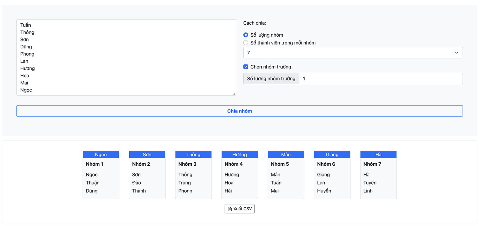 TienIchHay.net – chia nhóm nhanh, đầy đủ và thực dụng