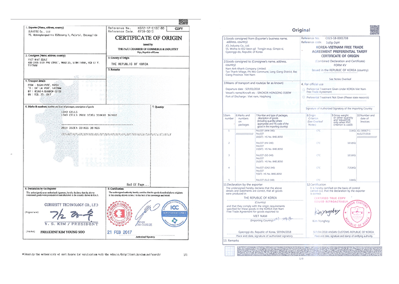 Dịch thuật công chứng CO CQ chuẩn xác, chất lượng Quốc tế, giá VN